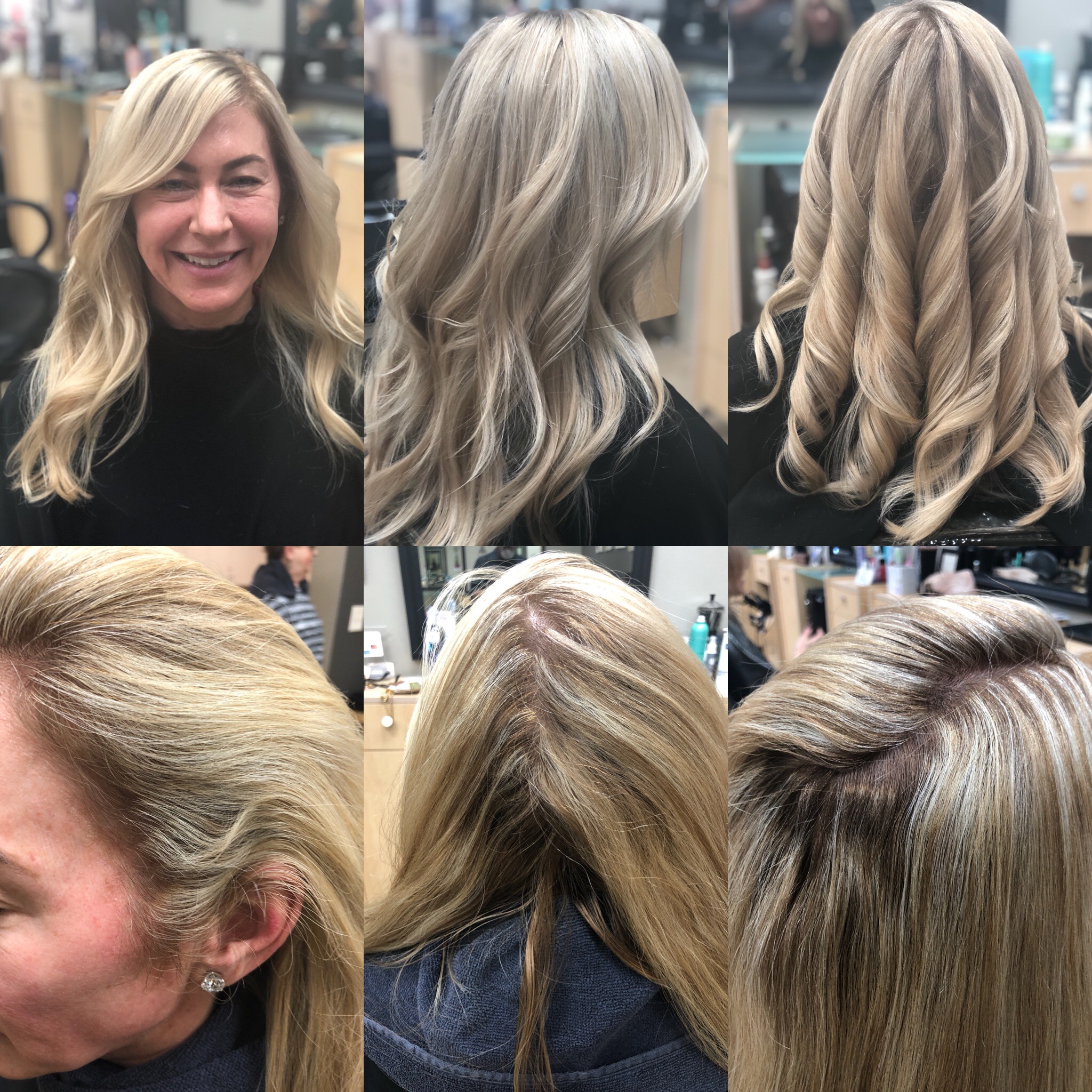 before and afters on hair color correction 2018