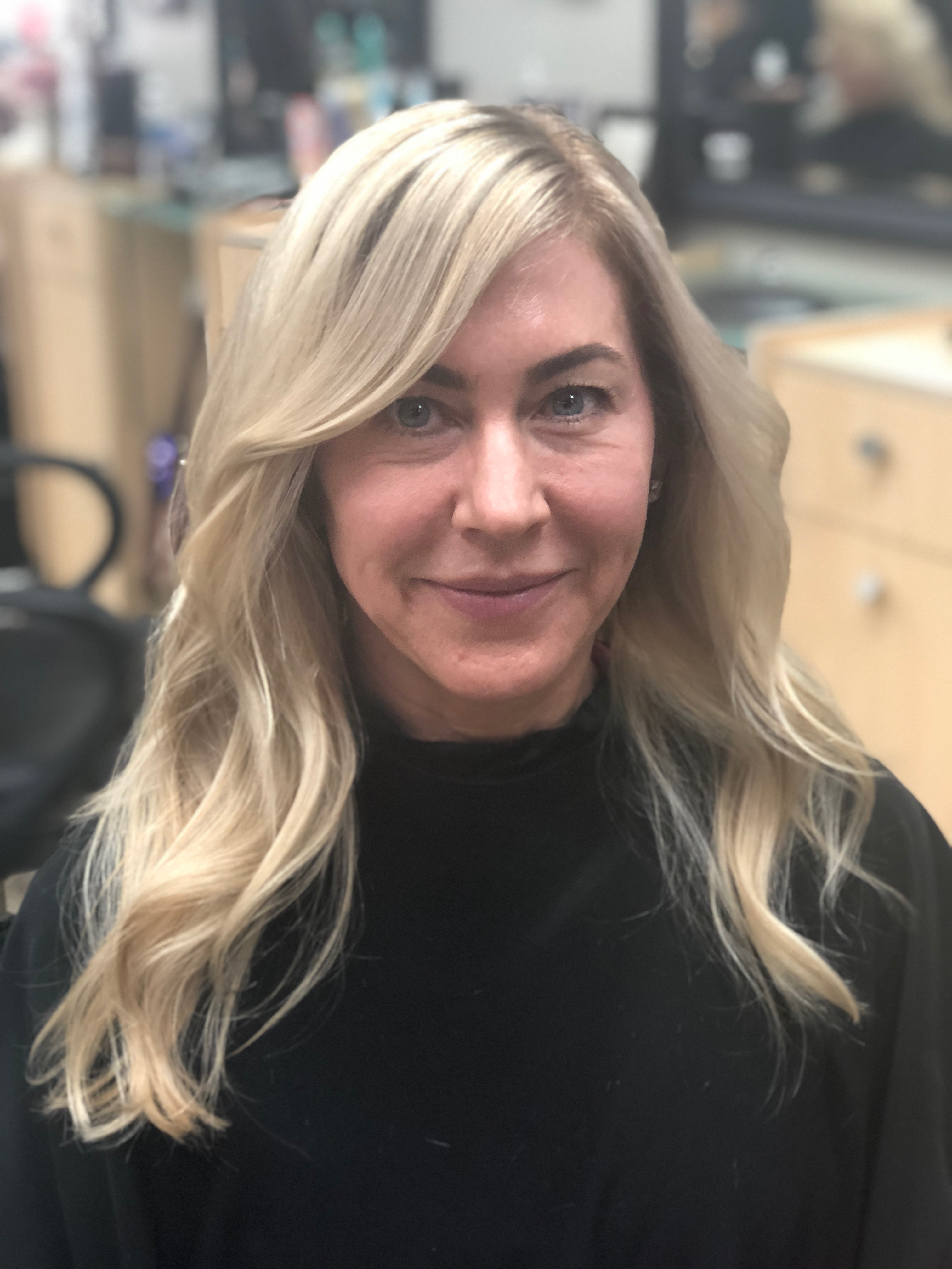 A happy client after having color fixed 2018