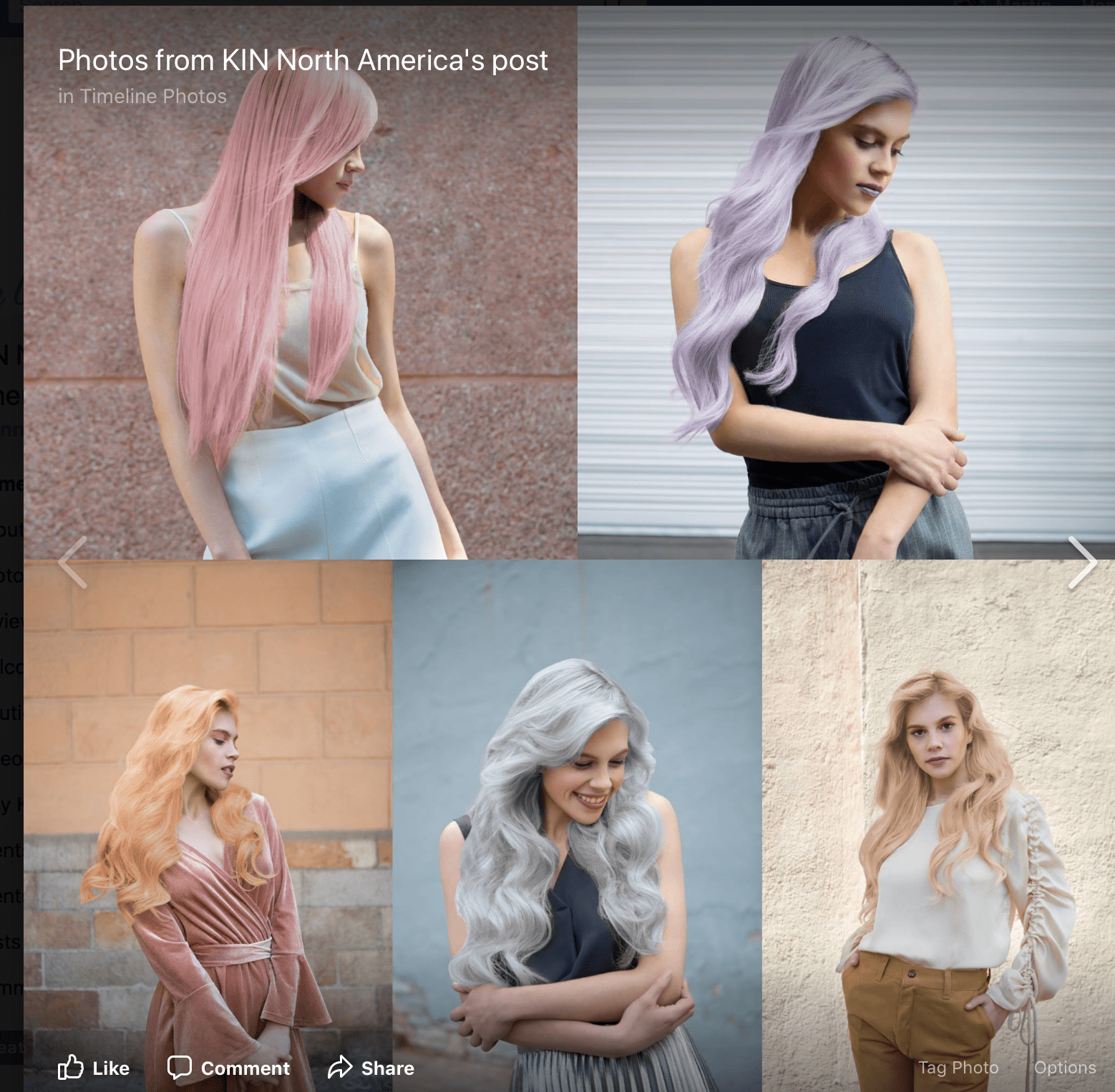 Haircolor tones for 2018